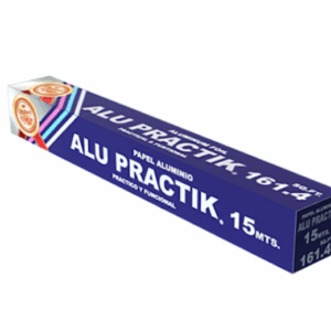 Papel Aluminio Alupractik 15 mts