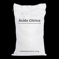 Ácido Cítrico 20 Kg (Costal)