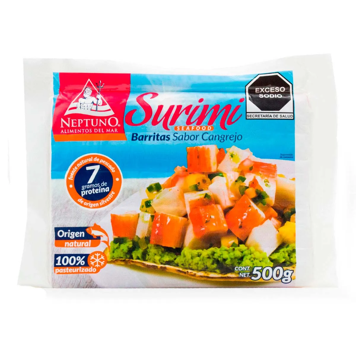 SURIMI NEPTUNO EN BARRA (500g -1 KG)