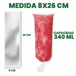 Bolsas Para Heladitos 8X26 paquete (500 g)