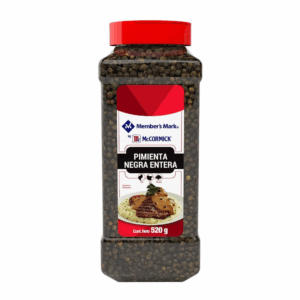 Pimienta Negra Entera - Member´s Mark (520 g)