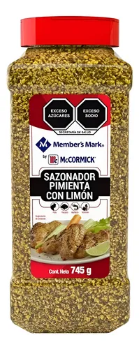 Pimienta con Limón Sazonador - Member´s Mark (745 g)