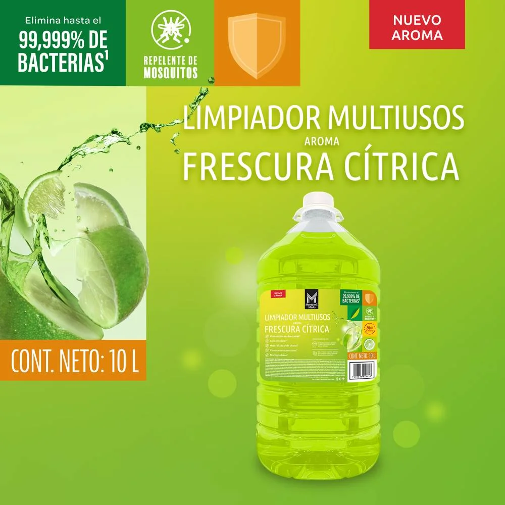 Limpiador Multiusos Member’s Mark (10 Lt)